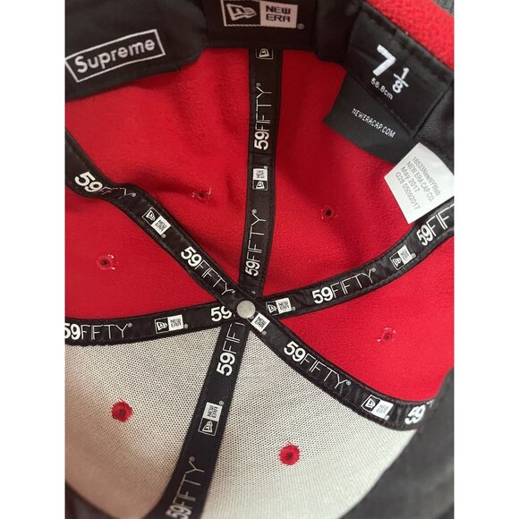 Red Box Logo Supreme polartec Hat - Picture 8 of 8